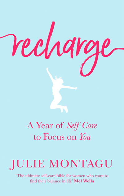 Recharge, bok cover, by Julie Montagu