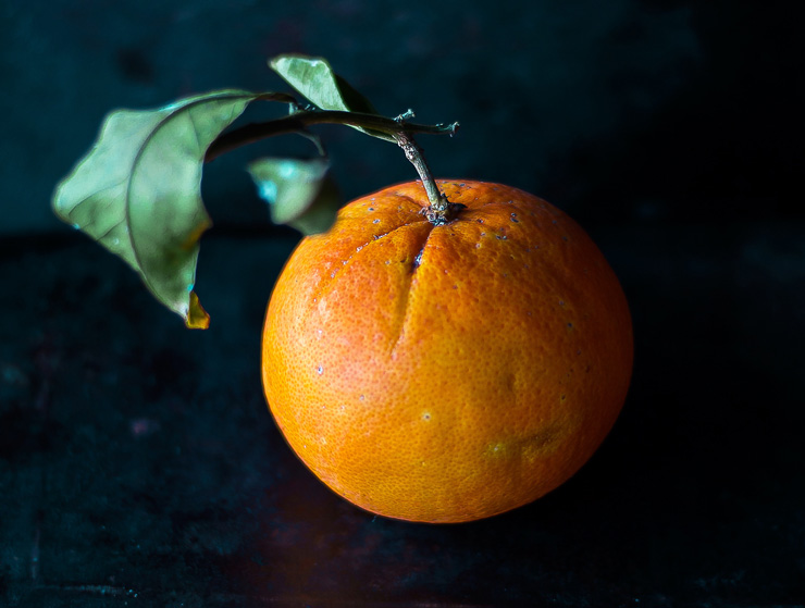 Citrus fruit, photograph of orange by Roberta Sorge