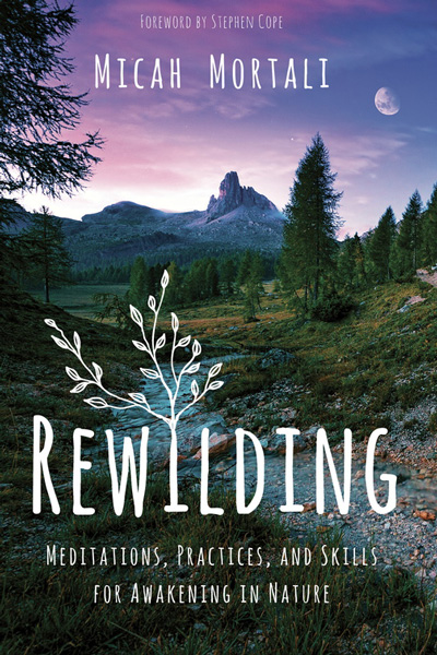 book cover of Rewilding, by Micah Mortali