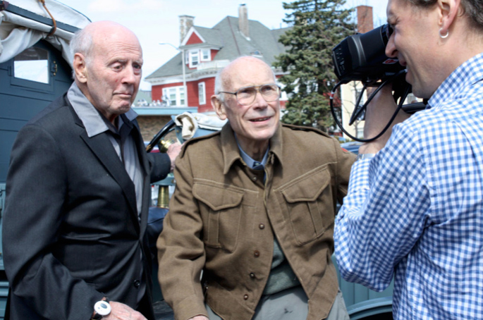 Ward Chamberlin, Arthur Howe, and Graham Willoughby. Photo by Tracy Christian