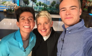 Jacob Lescinske, Anthony Martinez, Ellen DeGeneres prom date gay rights