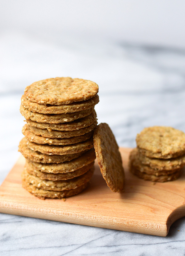 Natural Gourmet Institute, Olive Oil Wafer Cookies, for Best Self Magazine