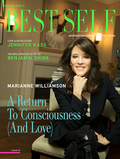 Marianne Williamson, interview by Kristen Noel, Photograph by Bill Miles