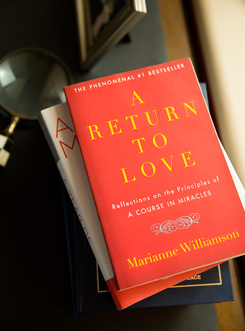 Marianne Williamson, A Return To Love, Photograph by Bill Miles