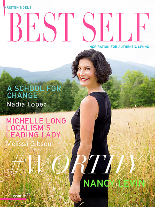 Nancy Levin, Worthy, for Best Self Magazine