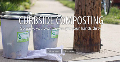 Garbage To Garden | Easy Curbside Composting