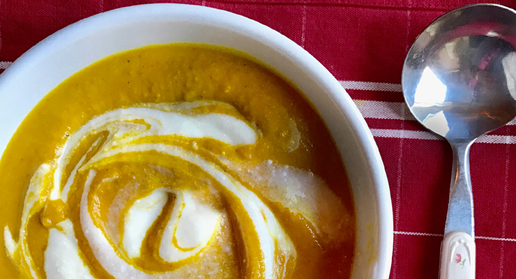 Recipe: 14 Carrot Gold Ginger Soup