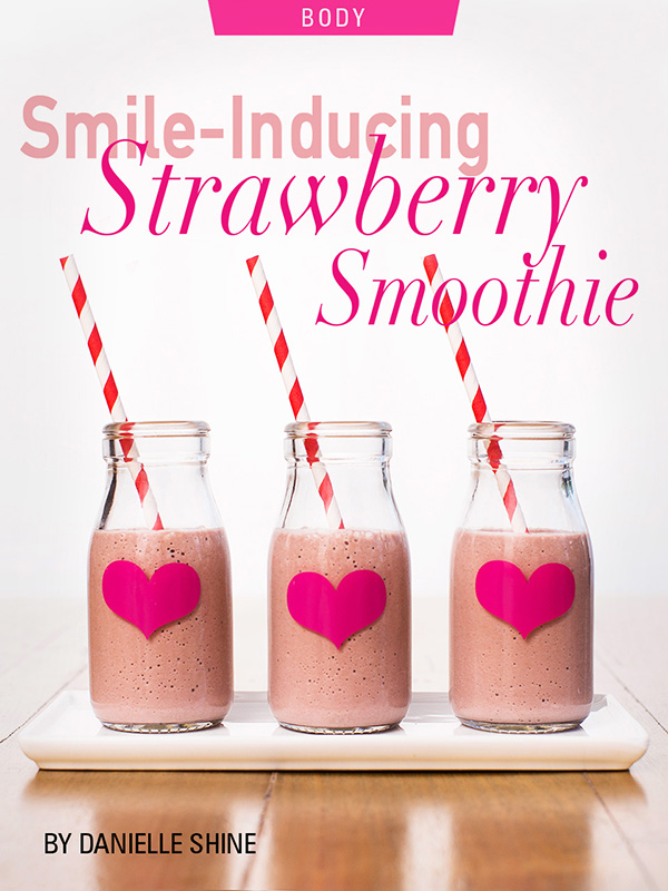 Strawberry Smoothie, by Danielle Shine