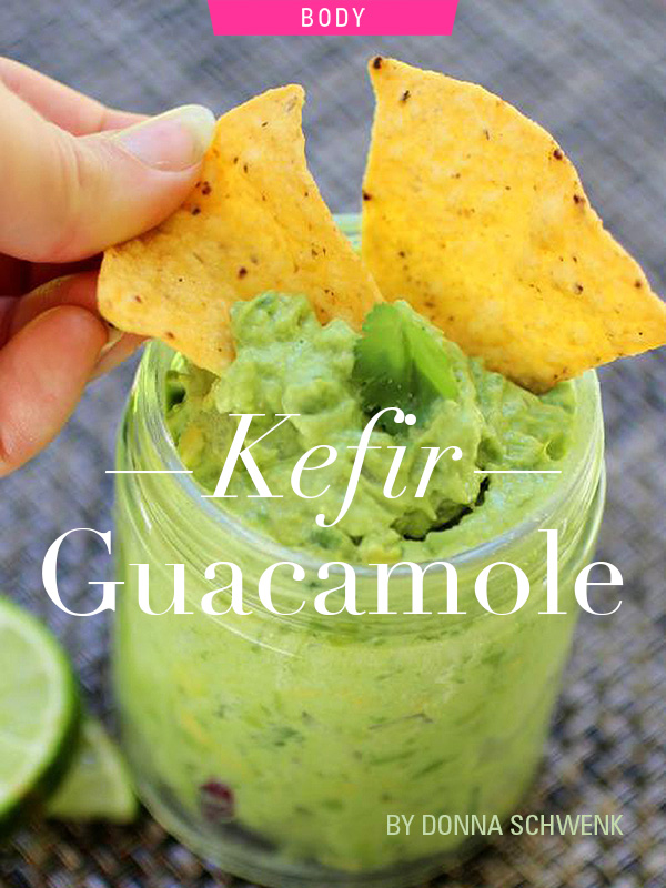 Kefir Guacamole, recipe by Donna Schwenk