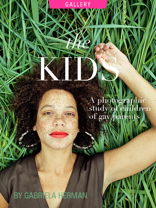 The Kids, photographic study of children of gay parents, by Gabriela Herman