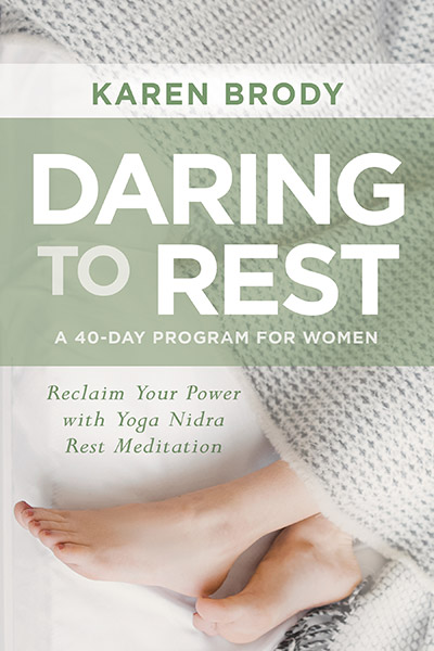 Daring to Rest by Karen Brody, book cover
