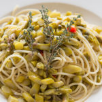 Recipe: Linguine with Asparagus and Capers in Lemon White Wine Sauce