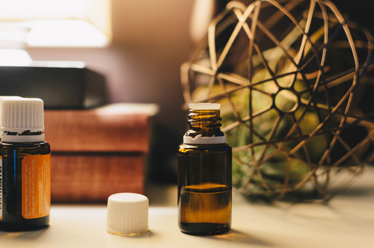 Photograph of essential oil by Kelly Sikkema
