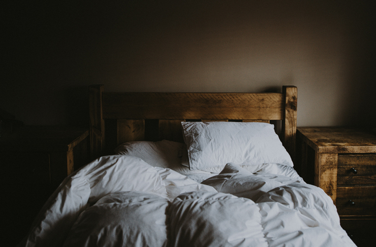 Beauty Sleep. Photograph of unmade bed by Annie Spratt