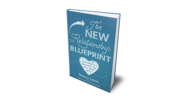 The New Relationship Blueprint, by Nancy Levin. Book cover.