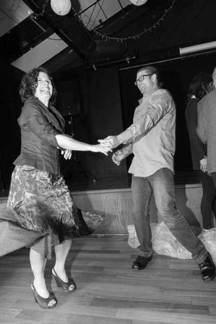 Nancy Levin dancing