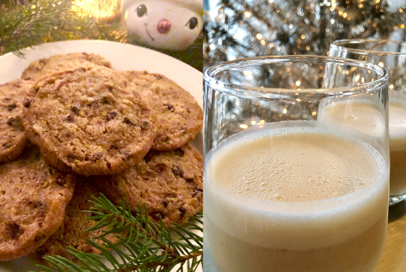 Recipe: Vegan Chocolate Chip Cookies & Walnut Milk