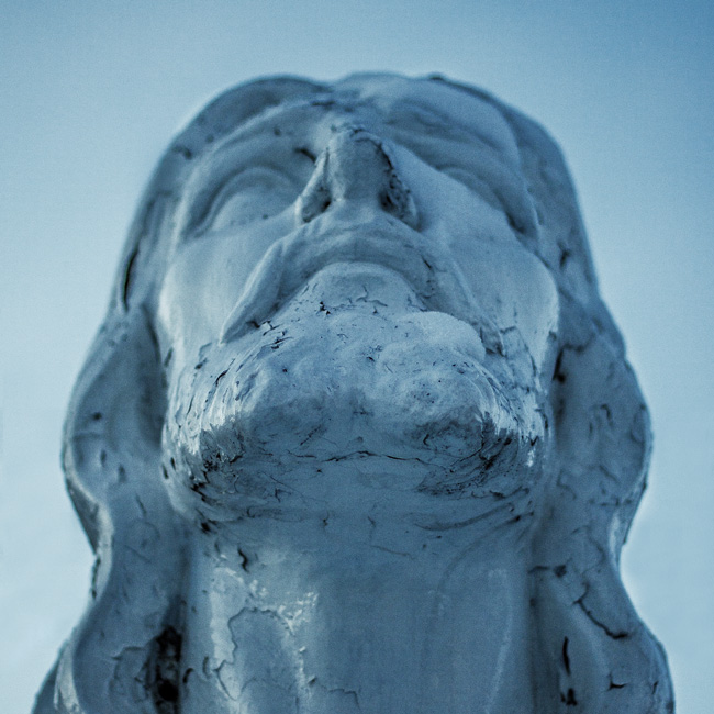 Living into Enoughness, by Justine Froelker. Photograph of bust of Christ by Scott Rodgerson