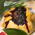 Rustic Berry Tarts & Flamenco: Recipe & Musings From A Chef by Chef Christine Moss. Photograph of the Rustic Berry Tarts