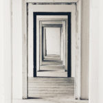 Radical Responsibility: The Key To Moving From Suffering To True Self-Agency & Freedom by Fleet Maull. Photograph of several open doors going down a hallway by Filip Kominik