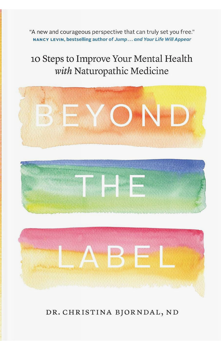 Book cover of Beyond the Label by Dr. Christina Bjorndal