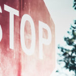 Boundaries. Boundaries. And More Boundaries: The Key To Managing Energy Vampires by Christiane Northrup, M.D. Photograph of a stop sign by Luke Van Syl