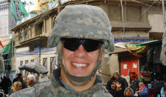 At War…With Myself: A Soldier’s Story of Spiritual Survival by Stacy Bare. Photograph of Stacy as a soldier in Iraq, courtesy of Stacy.