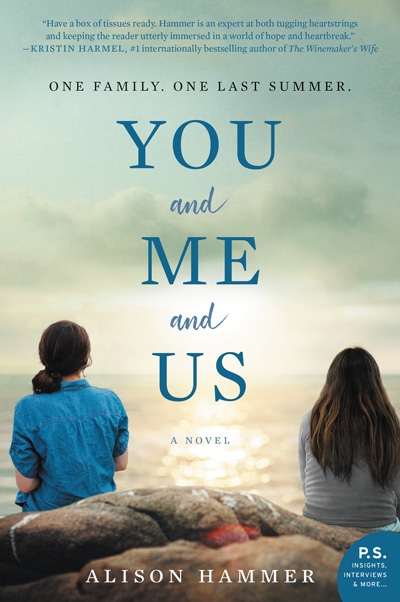 Book cover of You and Me and Us, by Alison Hammer.