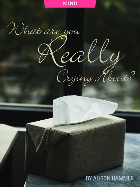 What Are You Really Crying About? by Alison Hammer. Photograph of a box of tissues by Raphiell Alfaridzy.
