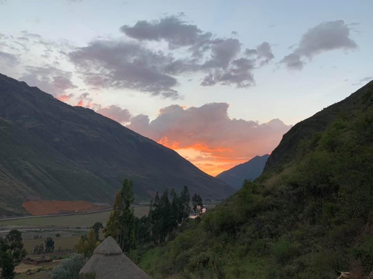 Photograph of the sacred valley of Peru, by Sarah Bamford Seideman