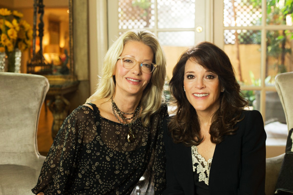 Photograph of Marianne and Kristen, taken by Bill Miles