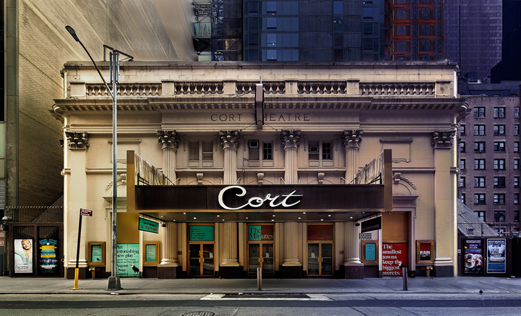 Photograph of the Cort Theatre in New York City, by Dan Lane Williams