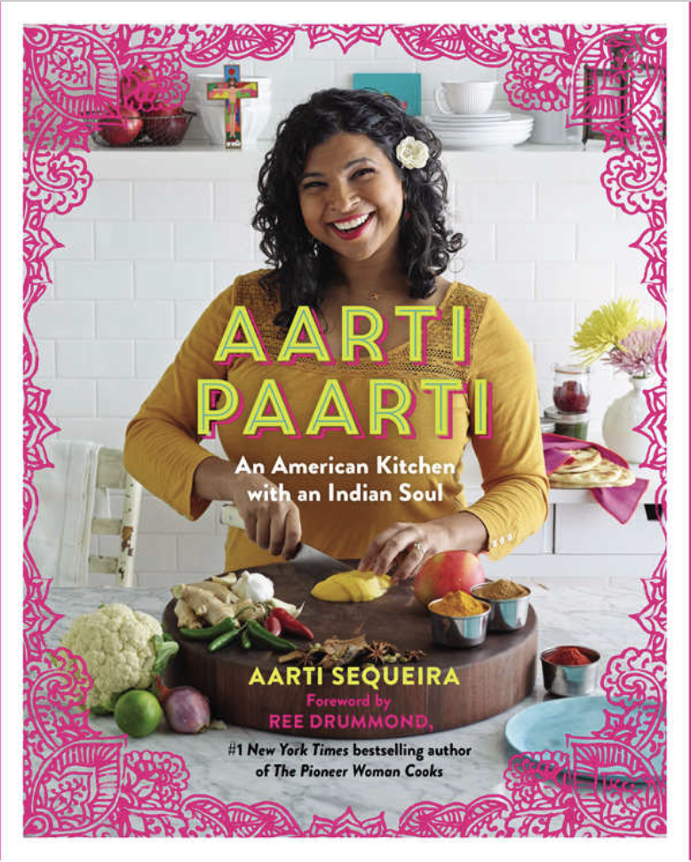 Cover of Aarti Paarti, American- Indian cookbook