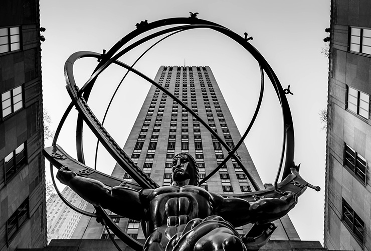 Want to Create Change in the World? Here’s Where to Start by Sophia Smith. Photograph of the Atlas statue in NYC by Siddhant Kumar