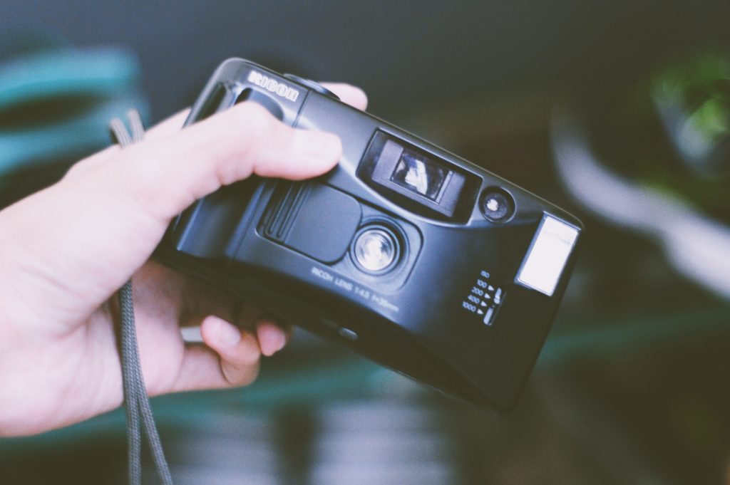 Photograph of a disposable camera by Azfan Nugi